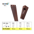 KR-P0296W2 ξύλινο χρώματος πλαστικό καναπέδων ποδιών υλικό ABS διάρκειας ζωής αντικατάστασης μακρύ προμηθευτής