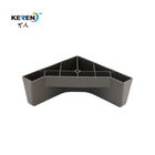 KR-P0278 ομαλή πλαστική αντικατάσταση ποδιών καναπέδων, σύγχρονη μακριά διάρκεια ζωής ποδιών καναπέδων τριγώνων προμηθευτής