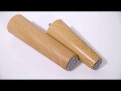 Ρυθμιζόμενος καναπές με κόκκους ξύλου βαρέως τύπου χωρίς θόρυβο με μπουλόνι